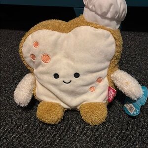 Cute Toast  Bum Bumz Plush Toy NWT